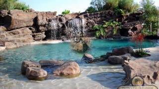 PISCINAS DE LUJO espectaculares playas con rocas y cascadas [upl. by Mahoney]