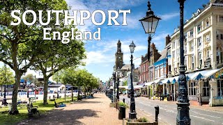 🇬🇧 Walking in SOUTHPORT  England UK  4K HDR 60fps [upl. by Betthezel901]