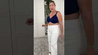 Triumph True Shape Sensation Minimiser Bra Review  Nat Angel from LetMeTryBeforeYouBuy [upl. by Fatsug]