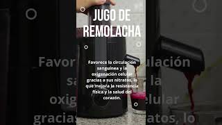 Aunque no lo creas la Remolacha es El Secreto Natural para Aumentar tu Energía 🌟🥤 [upl. by Baruch644]