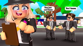 I WENT UNDERCOVER IN ROBLOX BROOKHAVEN [upl. by Anirec]