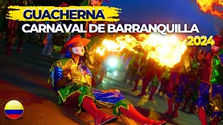 Detrás de la GUACHERNA 2024 Carnaval de Barranquilla  La fiesta más esperada  franklinguia [upl. by Herbst]