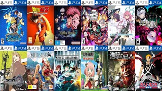 Top 25 Best Anime Games for PlayStation 4 and PlayStation 5  ps4 amp ps5 anime games [upl. by Ecyned28]