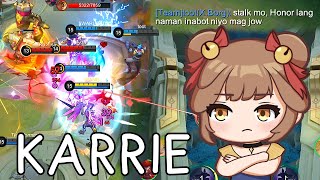 KARRIE EPIC REVAMP SKIN  Mobile Legends [upl. by Yelnet54]