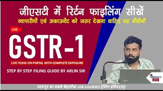 How to File GSTR1  GSTR 1 Return Filing 2024  GSTR1 Kaise Fill Kare  GSTR1 Filing Process [upl. by Vijar111]