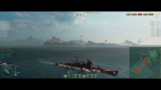 WoWs Replay ARP Haguro  Als T7 gegen T9  und nun [upl. by Dorrehs]