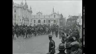 Visita del presidente Herbert Hoover de EEUU al Perú en 1928 [upl. by Anihpled]