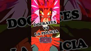 Saint Seiya Docrates vs LA POLICIA saintseiya [upl. by Anaitak]