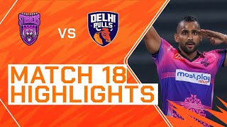 2023 Abu Dhabi T10 Match 18 Highlights New York Strikers vs Delhi Bulls  Season 7 [upl. by Losse]