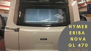 HYMER ERIBA NOVA GL 470 CARAVAN INSIDE REVIEW 2019 [upl. by Lianna]