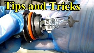 How to Replace a Headlight Bulb Tips and Tricks [upl. by Otrebile]