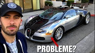 Que pensezvous de cette Bugatti Veyron Startup amp Accélération [upl. by Yrahca]