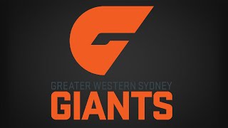 AFL GWS Giants Club Song 2015 Lyrics Video [upl. by Aisilef]