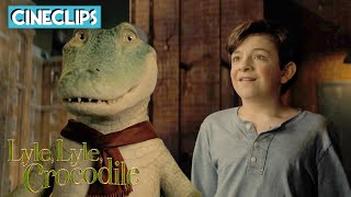 Lyle Lyle Crocodile  Lyle Sings Top Of The World  CineClips [upl. by Nivloc]