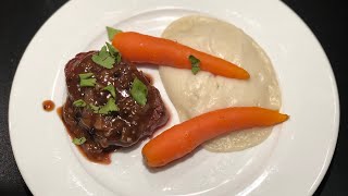 Recette de filet mignon de bœuf sauce poivrade [upl. by Alethia891]