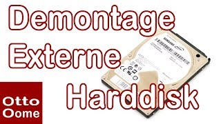 Demontage Externe Harddisk [upl. by Anilahs]