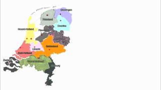 About The Netherlands provinces name rivers  Over Nederland provincies  Dutch culture [upl. by Glyn]