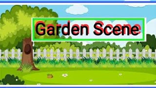 ParagraphEssaylines on quotThe Garden Scenequot Lets Learn English and Paragraphs [upl. by Osy272]