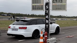 Audi RS6 C7 1200PS INSANE 95 sec 14 Mile [upl. by Boigie268]