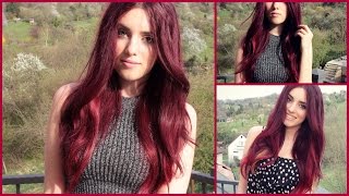 Rote Haare tönen  deutsch  Umstyling Directions I Luisa Crashion [upl. by Atilrep]