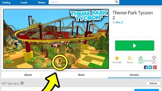 TOURING THE THEME PARK TYCOON 2 GAME PARK Roblox [upl. by Miguel]