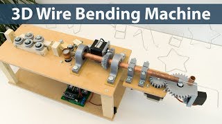 Arduino 3D Wire Bending Machine [upl. by Amelita381]