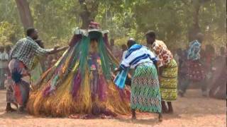 Travel memories Togo zangbeto dancers and a rabbit [upl. by Elysee]