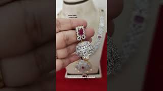 one gram gold diamond polish haram imitationjewellery livejewellery gj southindianjewellery [upl. by Patt338]