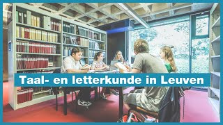 Bachelor in de taal en letterkunde  Leuven  KU Leuven [upl. by Niwle]