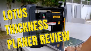 Lotus Thickness Planer Review  Local Brand in the Philippines [upl. by Ashil]