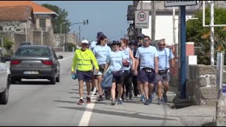 2 dia dos Peregrinos de Esposende a caminho de Gaia [upl. by Beniamino]