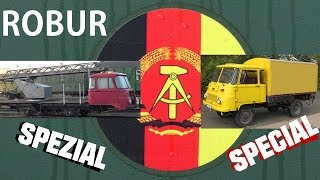 DDR Robur SPEZIAL  Special ROBUR historic GDR trucks in Germany [upl. by Shawna549]