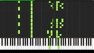 Palladio  Karl Jenkins  Piano Tutorial  Synthesia  How to play [upl. by Ahsikin817]