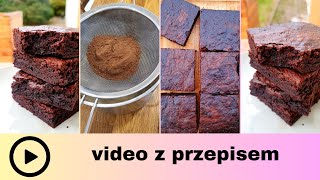 Przepis na brownie Mała porcja ale mocno czekoladowa 😋😋 [upl. by Woolcott]