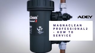 How to service a MagnaClean Professional2 filter [upl. by Gorga]