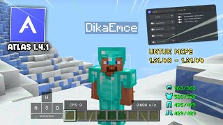 CLIENT INI SUDAH UPDATE LAGI BANYAK PEMBARUAN BARU  Atlas Client Mcpe 12140  12144 [upl. by Aneehs]