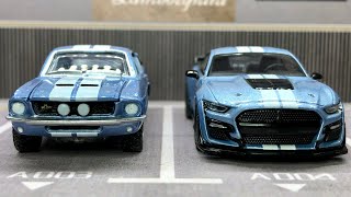 Ford Shelby GT500 Heritage Edition MINI GT 758 Brittany Blue [upl. by Ayanet]