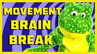 Preschool Movement Song  Locomotion amp gross motor skills for kids [upl. by Agosto]