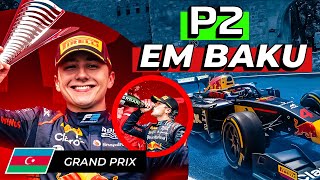 P2 em Baku Resumo da Fórmula 2 com Enzo Fittipaldi [upl. by Jedthus]