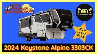 2024 Keystone Alpine 3303CK Tour New Floorplan [upl. by Soisanahta]