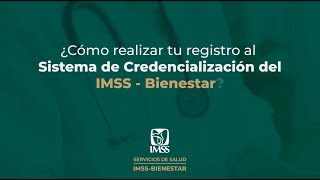 ¿Cómo obtener tu Credencial del IMSSBIENESTAR  Tutorial paso a paso [upl. by Fahey]