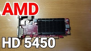 【Huan】AMD HD 5450 一張神級省電的顯示卡 [upl. by Valerle]