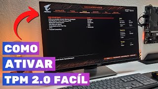 Como habilitar o TPM 20 na Bios Gigabyte [upl. by Denison]