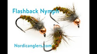 Fly tying quotThe Flashback Nymphquot Trout nymph Stepbystep tutorial [upl. by Walling]