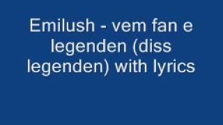 Emilushvem fan e legenden legenden diss with link [upl. by Vladi]