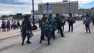 Swanage Folk Festival Border Morris 8924 [upl. by Marra212]