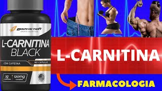 LCARNITINA  PARA QUE SERVE COMO USAR COMO FUNCIONA EFEITOS COLATERAIS  REMÉDIO PARA EMAGRECER [upl. by Ybreh]