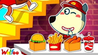 Wolfoos SECRET McDonalds inside the House  Funny Stories for Kids 🤩 Wolfoo Kids Cartoon [upl. by Leaper597]