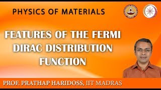 Features of the Fermi Dirac Distribution Function [upl. by Drhacir]