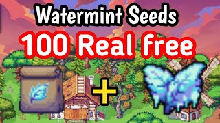 Watermint Seeds pixels  how to farm watermint  pixel tip  how to Watermint Seeds pixels game [upl. by Ulla]